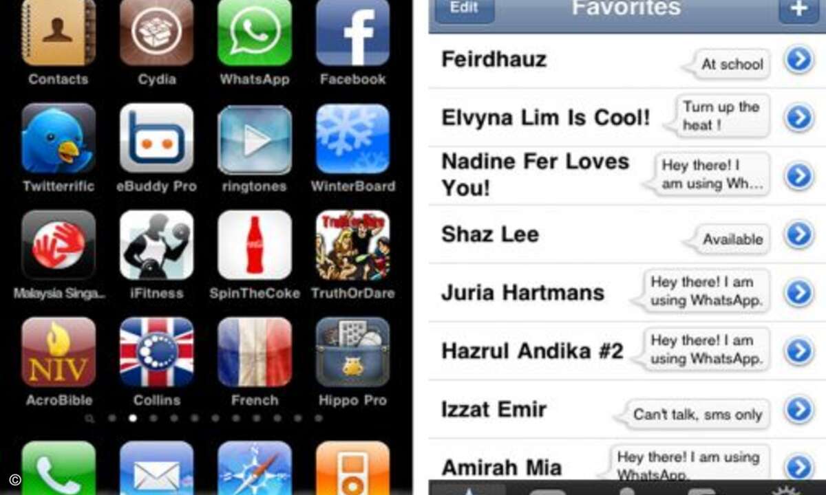 Platz 3: WhatsApp Messenger