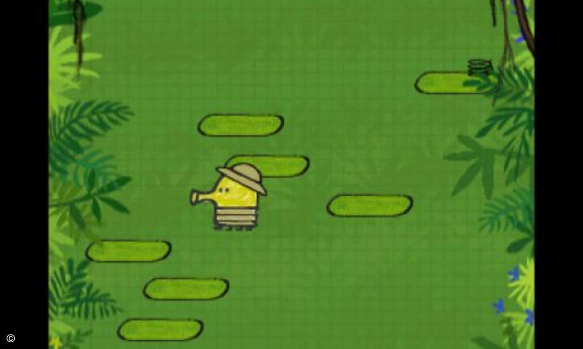 Platz 1: Doodle Jump