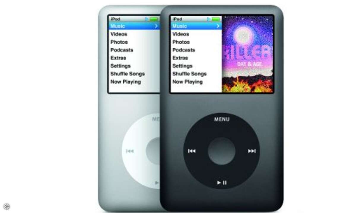 Sieben Prozent der Bundesbürger verschenken einen MP3-Player Bild: Apple