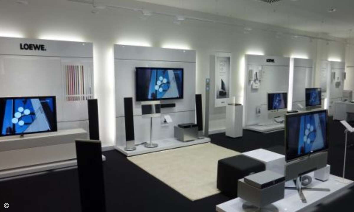 Blick in die Loewe Galerie