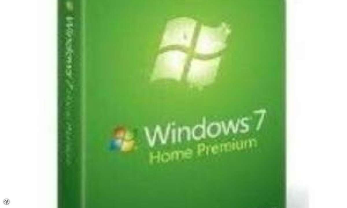 Microsoft Windows7 Home Premium OEM hatte bei Software die Nase vorne