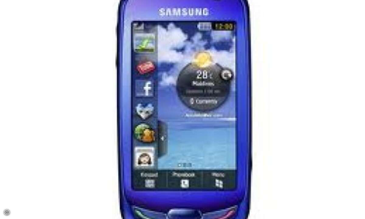 Nomen est Omen: Samsung’s Blue Earth Mobiltelefon GT-S7550 schneidet am besten ab