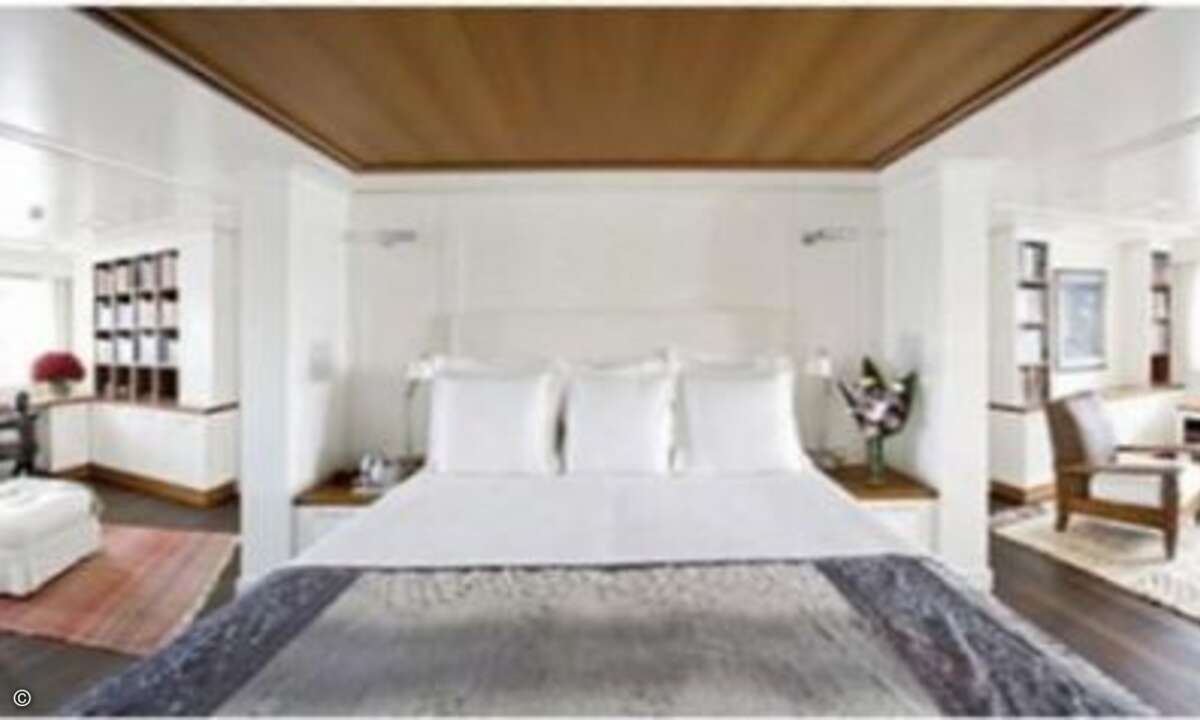 Blick in eines der Schlafzimmer der
