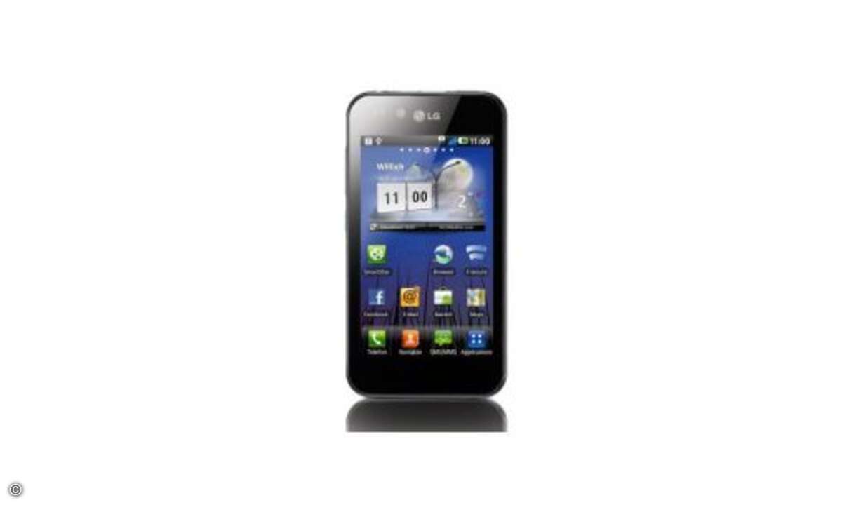 Neben dem ersten Android-Smartphone mit Doppelkern-Prozessor will LG im P970 Optimus Black ein Smartphone bringen, das in Sachen Display die Quadratur des Kreises versucht: Das Optimus Black soll über ein bis zu 700 cd/m² (Candela pro Quadratmeter) h