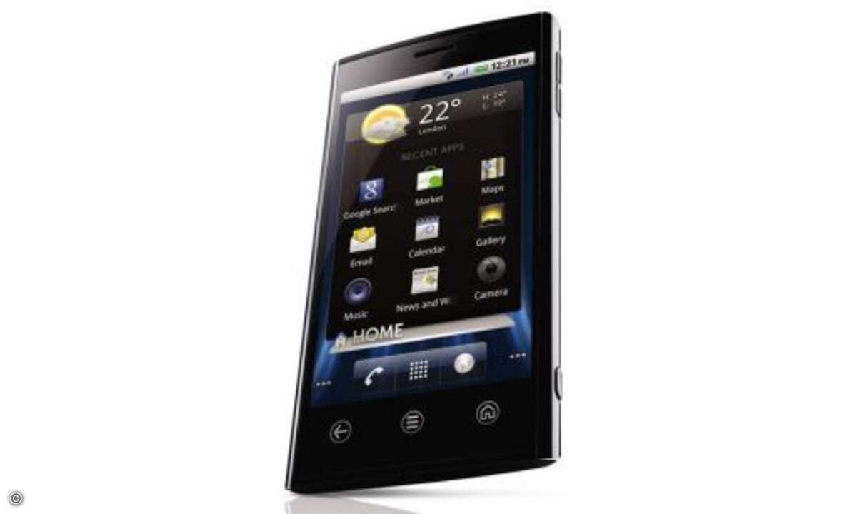 Computer-Hersteller Dell bringt sein erstes Android-Smartphone. Venue heißt das elegante Smartphone mit 4-Zoll-Display.