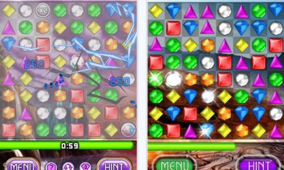 Platz 6: Bejeweled Blitz