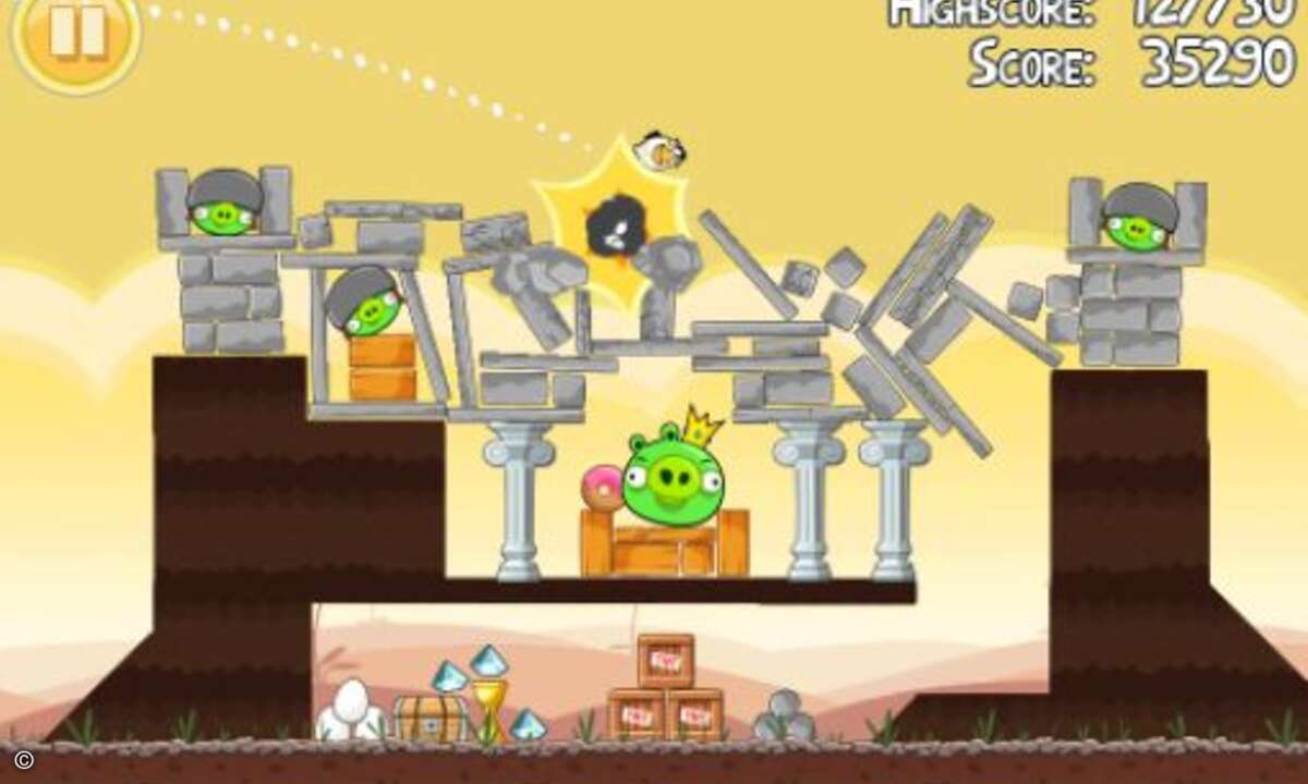 Platz 4: Angry Birds