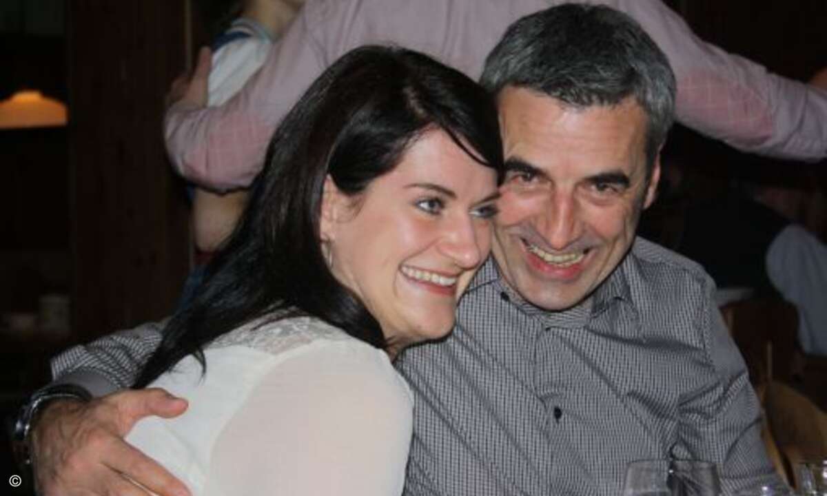 Kundenkontakt mal anders: Klaus Gerwing und Diana Saller