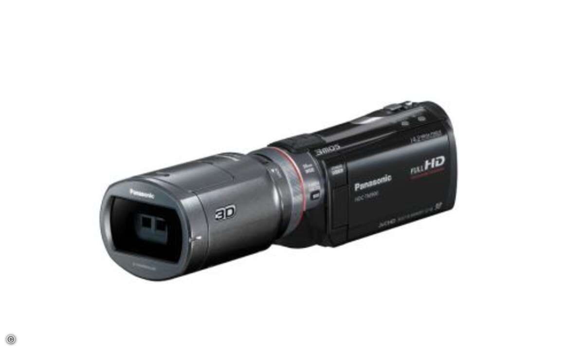Vorsätzlich dreidimensional: Die Modelle namens HDC-SD90 und HDC-TM90 sind nur zwei aus einer ganzen Reihe neuer Full-HD-Camcorder, die Panasonic in Las Vegas vorstellte. Ihre Besonderheit: Sie werden mit Hilfe der optional erhältlichen Vorsatzlinse