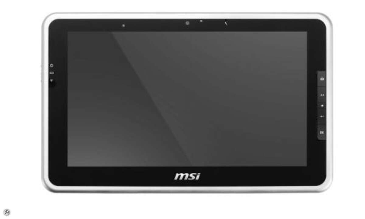 MSI Wind Pad 100A: - Bildschirmdiagonale: 10 Zoll - Bildschirmauflösung: 1024 x 600 Pixel - Betriebssystem: Android 2.2 - UMTS-Modul: optional - Preis: k.A.