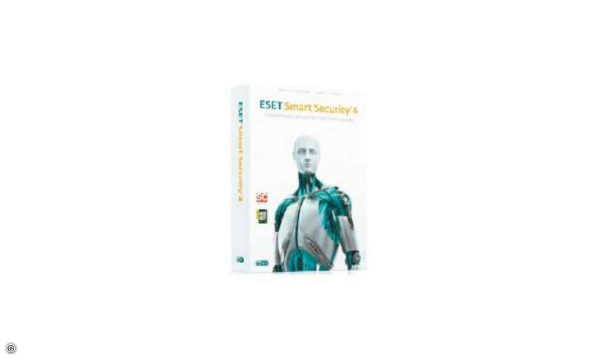 Platz 5: ESET Smart Security 4. Preis 1 User (3 User)/Jahr: 33,53 (41,93) Euro Betriebssysteme: Win XP, Vista, 7 Internet: www.eset.de Gesamtwertung [100 max.]: 86 (sehr gut) Punkte Virenschutz: 96