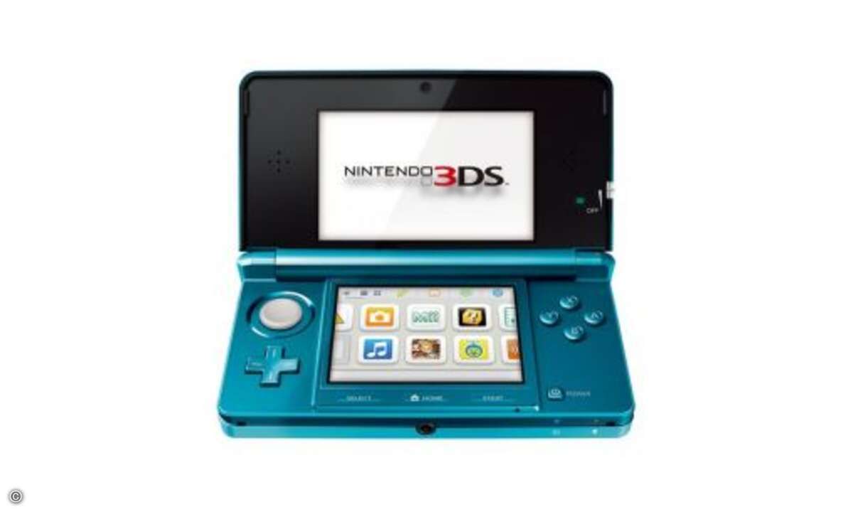Nintendo 3DS - Allgemeines: ... und in Aqua-Blau. Beide Varianten werden ca. 250 Euro kosten.