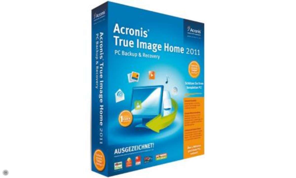 Acronis True Image Home 2011 6. Schritt: Systemabbild anlegen In besonders schwerwiegenden Fällen kommen Sie mit der Systemwiederherstellung nicht weiter, etwa wenn Windows teilweise oder ganz gelöscht wurde. Dann müssen Sie auf ein vollständiges A