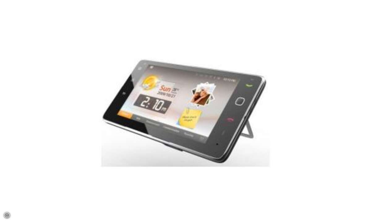 Huawei Ideos S7 Slim: Das Huawei Ideos S7 Slim ist mit einem 17,8 Zentimeter großen kapazitiven Touch-Bildschirm (Auflösung 800 × 480 Pixel) und einem 1-Gigahertz-Snapdragon-Prozessor ausgestattet. Huawei will das S7 Slim mit der veralteten Android-V