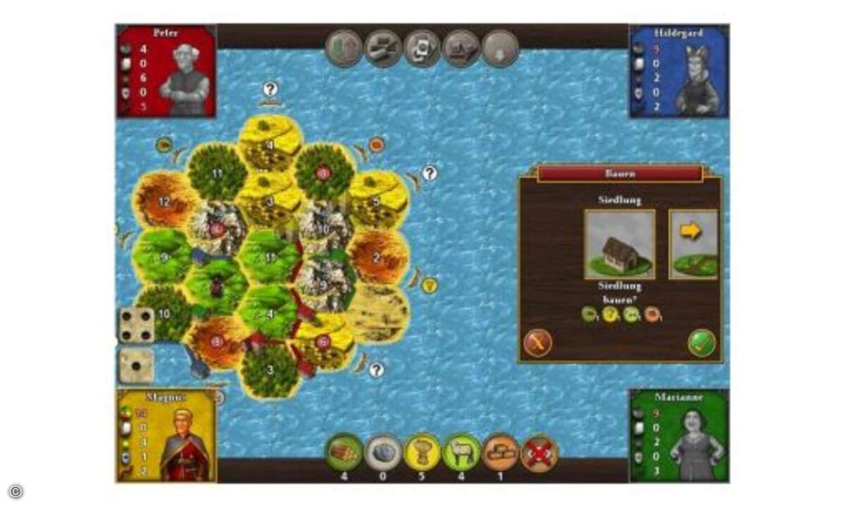Preisgünstige Alternative zum populären Brettspiel: 