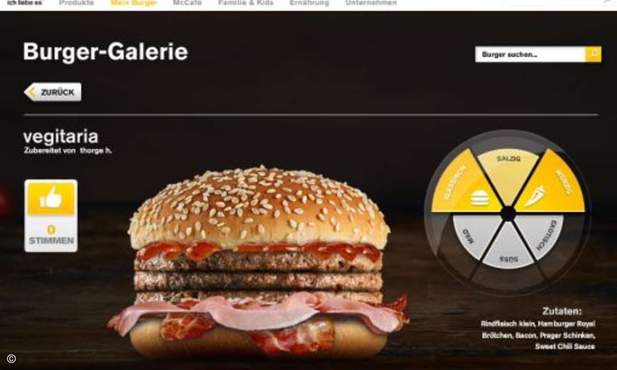 Nur für echte Hardcore-Vegetarier: Der Vegitaria