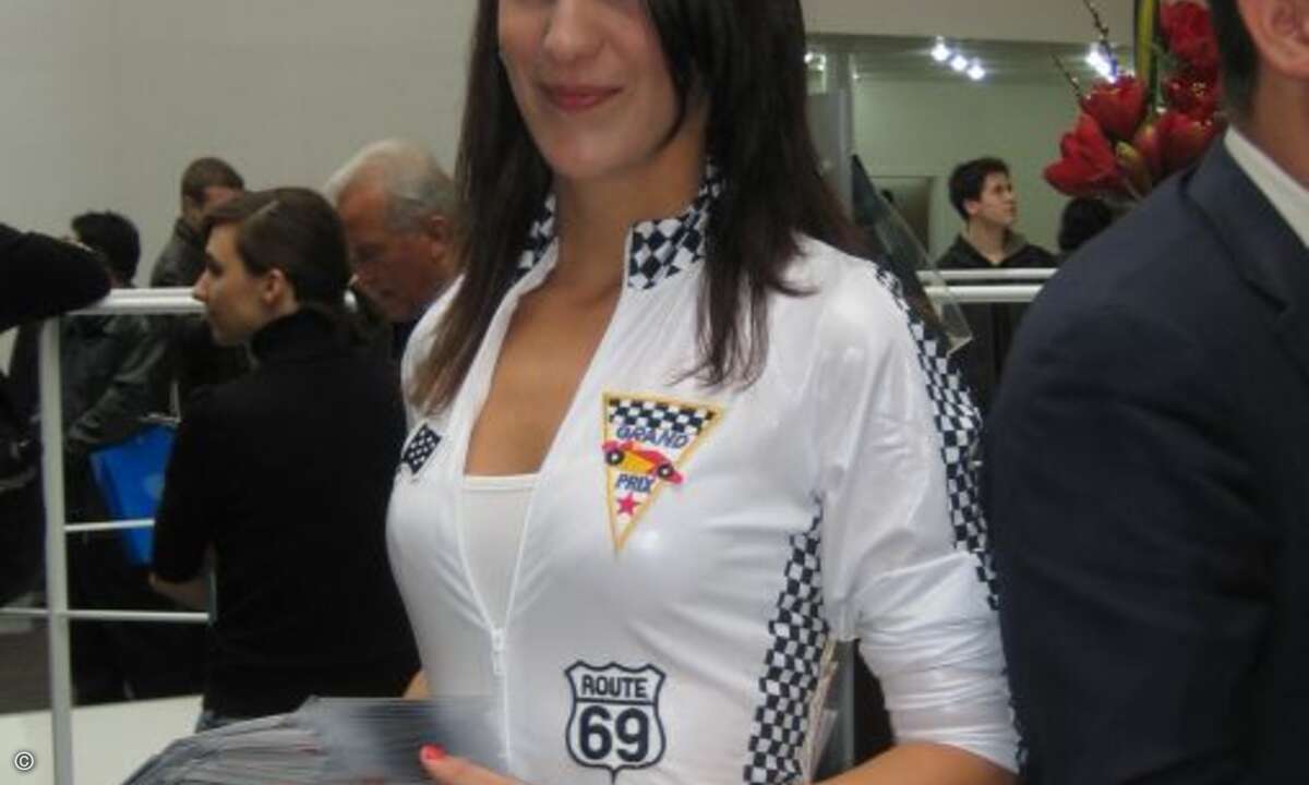 ... besonders, wenn man so schnell unterwegs ist, wie die Race-Girls