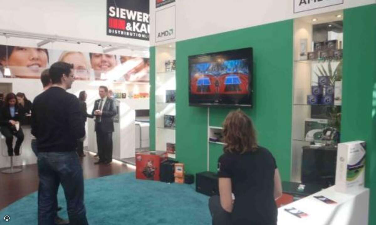 Spiel und Spaß bei AMD.