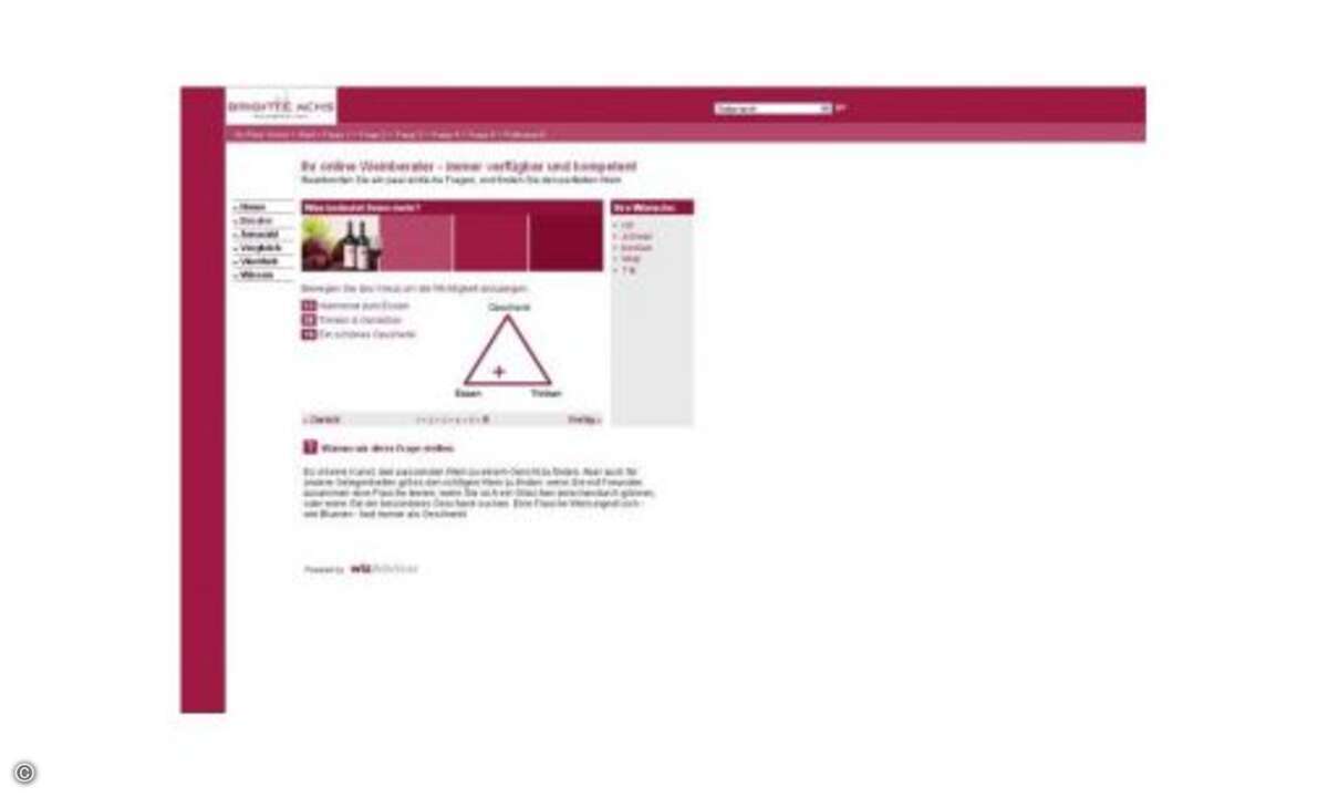 Der Weinberater findet den passenden Wein zu jeder Gelegenheit. © weinagentur.wienwelt.at