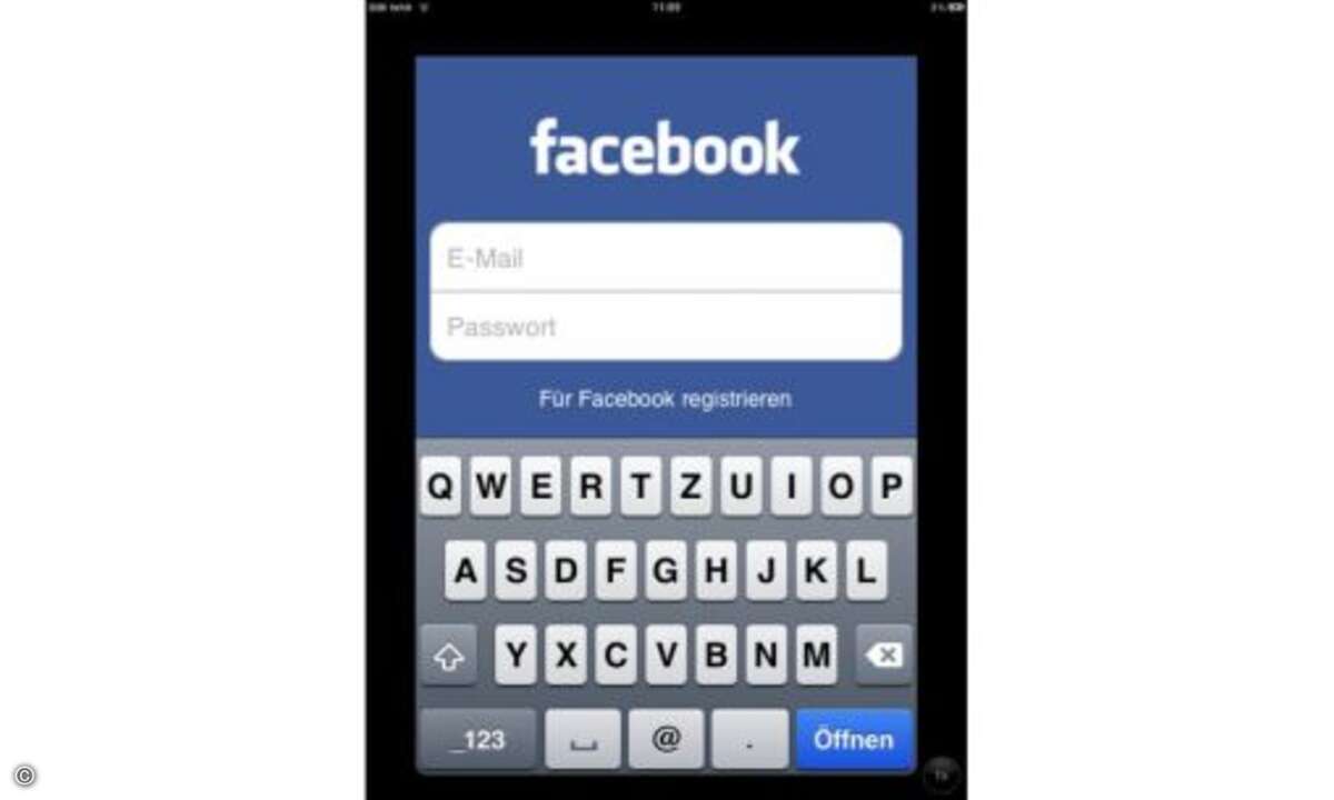 Ein Zoom-Button vergrößert die Ansicht, die Darstellung wirkt dabei allerdings häufig etwas pixelig.