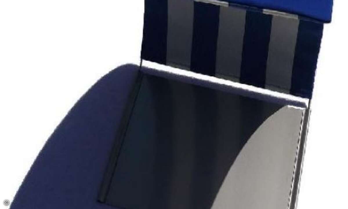 Die Idee zum Notebook-Sonnenschirm kam dem Ingenieur im eigenen Garten ...