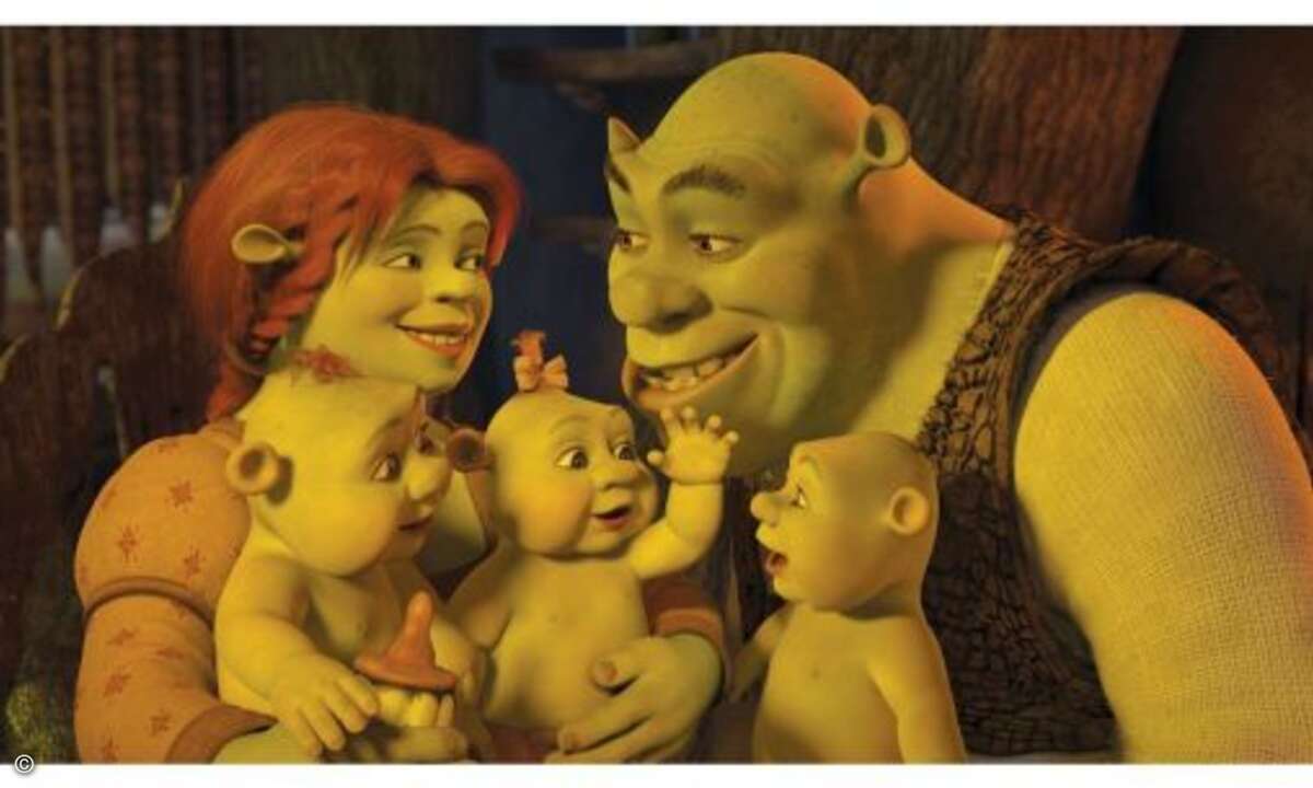 Was wäre die Computer-animierte Filmwelt ohne Shrek? Der grüne Oger und seine Familie haben sich bereits mit vier Filmen in der Kinohistorie verewigt. Natürlich gibt's die Geschichten aus dem Märchenwald auch im Komplettset auf DVD und Blu-ray Disc.
