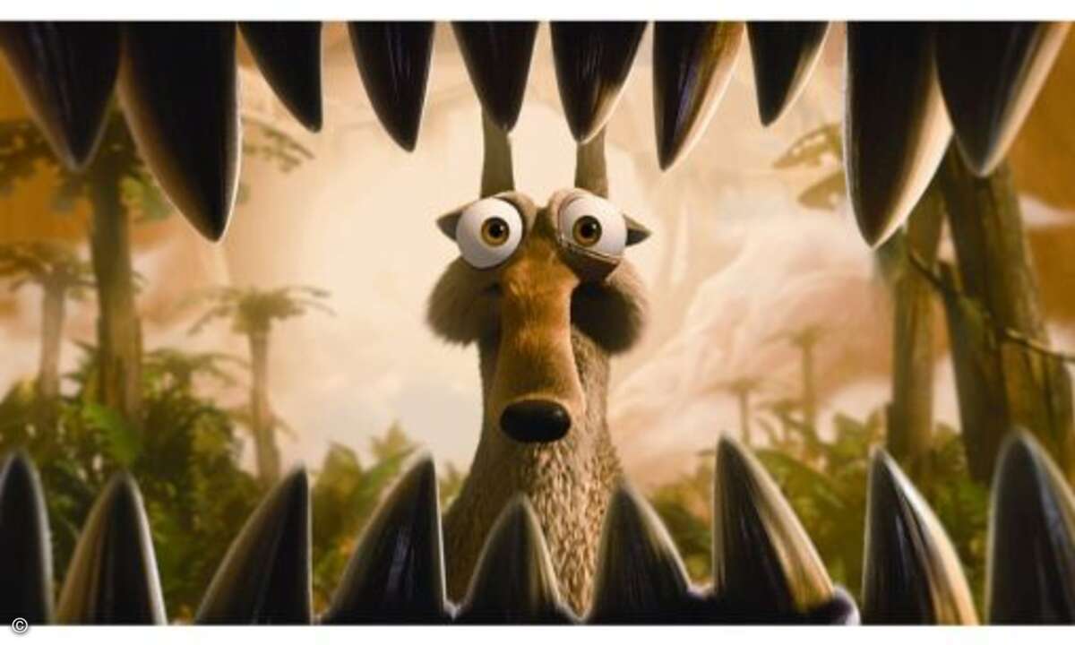 Das schusselige Eichhörnchen Scrat kann zwar im Gegensatz zu den weiteren Protagonisten der