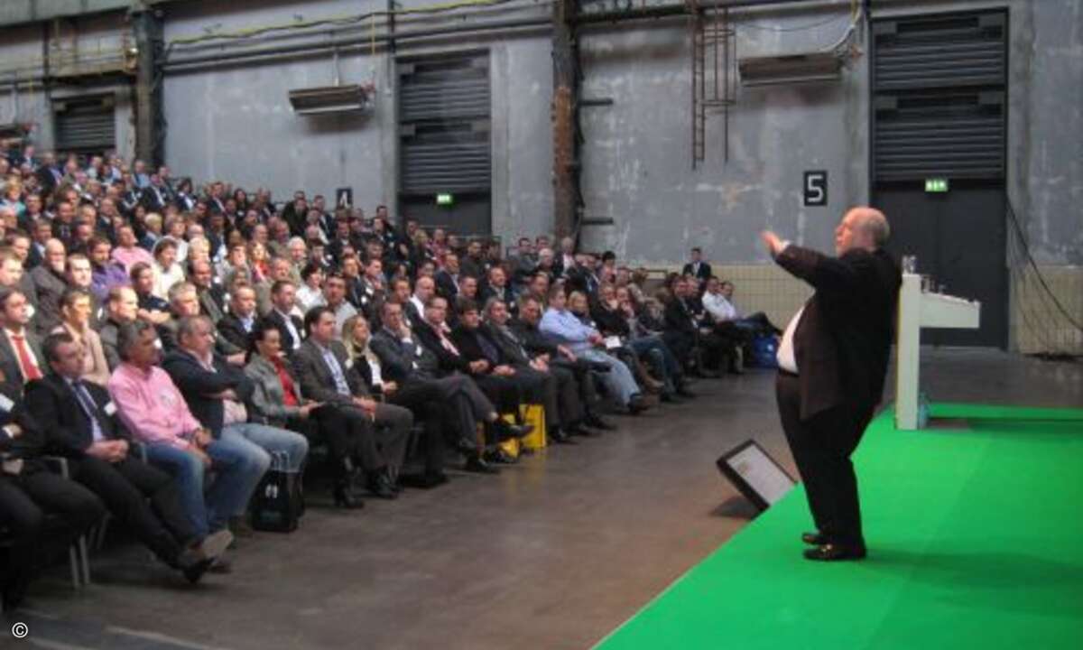 Ein Highlight: Reiner Calmunds Key Note