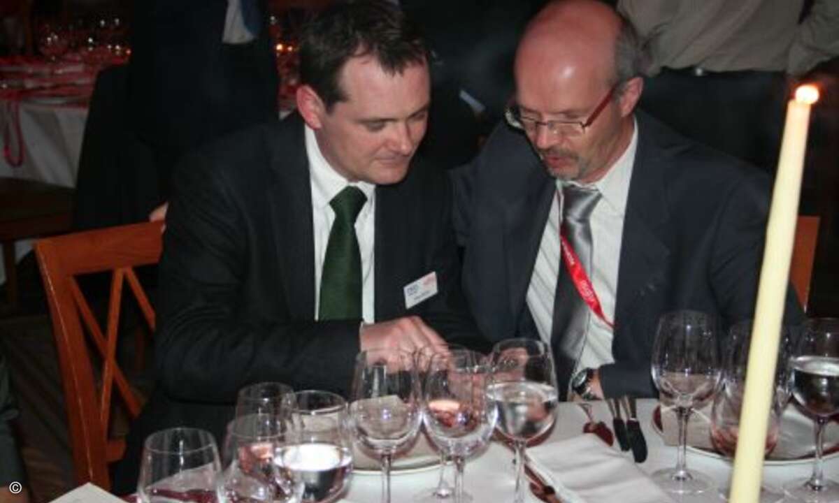 Klaus Schulz von PFU und Klaus Hohlweg von Ingram Micro