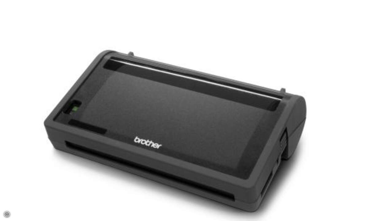 Die All-in-One-Box fasst den Drucker samt Zubehör.
PA-RC-600 All-In-One Box für Drucker, Akku und Papierrolle - UVP: 76,99 Euro