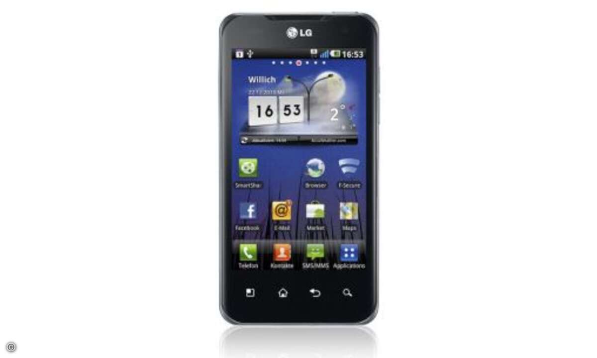Platz 21: LG P990 Optimus Speed

Das erste Dual-Core-Smartphone mit Android hat, wahrscheinlich auch aufgrund des starken Prozessors, bei der Ausdauer mitunter Probleme. Nur knapp fünfeinhalb Stunden läuft das Optimus Speed bei typischer Nutzung. W