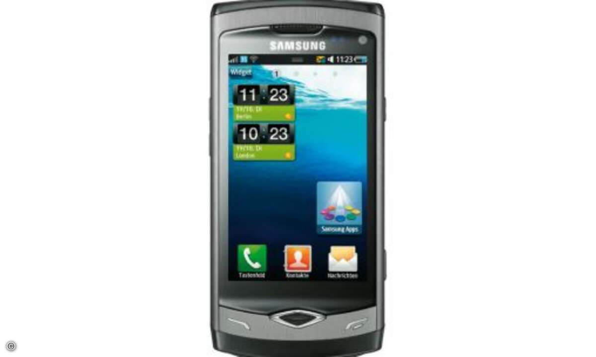Platz 8: Samsung Wave S8500

Mit dem Wave S8500 stellt Samsung ein weiteres gutes Bada-Phone unter den Top-Ten. Die Werte liegen in etwa im Mittelfeld, bei den UMTS-Ausdauerwerten spielt das S8500 allerdings vorne mit. Mehr als fünf Stunden kann ma