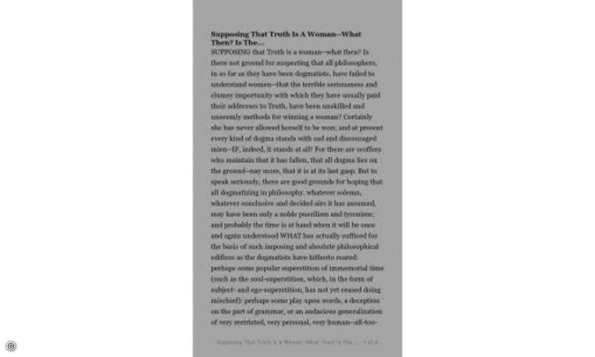 Kobo – Kategorie Bücher / Playbook

Die Darstellung ist gelungen, das Angebot an Büchern sehr groß und es gibt jede Menge renommierter Bücher sogar gratis.
© RIM