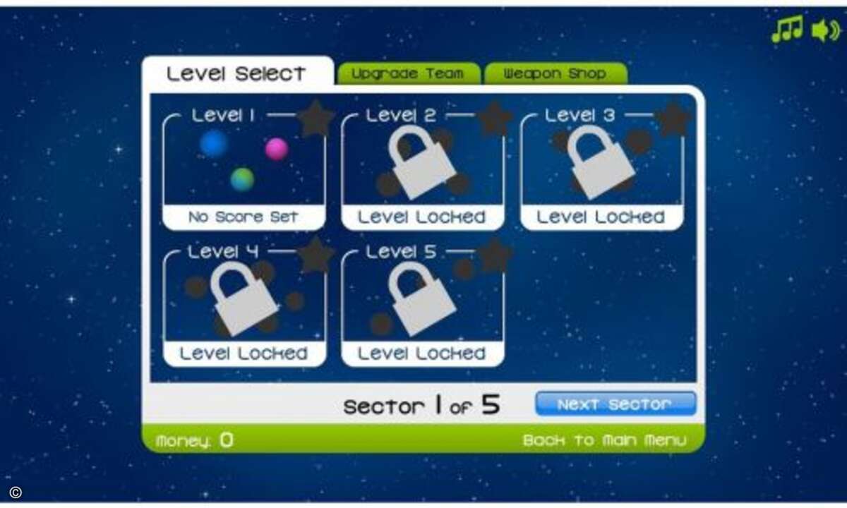 Gravitee Wars

Ein wüstes Ballerspiel ist Gravitee Wars dennoch nicht. Viel mehr eignet es sich für den Physikunterricht6, da es ohne Grundkenntnisse in Ballistik kaum klappt – schließlich muss ein Flugbogen berechnet und vorgegeben werden, damit d