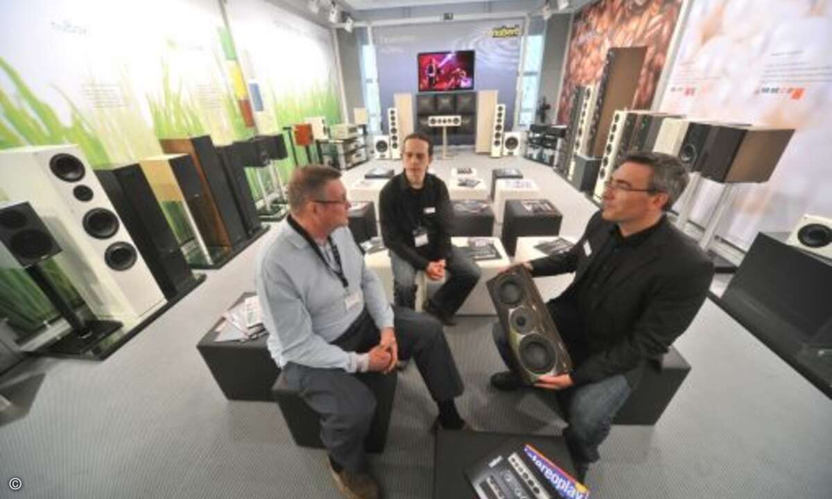 Lautsprecherspezialist  Hubert ist gleich mit seinem gesamten Portfolio vertreten. Hier findet sich alles vom Einsteigerbereis bis zum audiophilen Glanzstück.