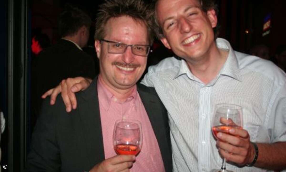Ralf Elgert von Xerox und Dominik Märzluft von CNW Office Solutions