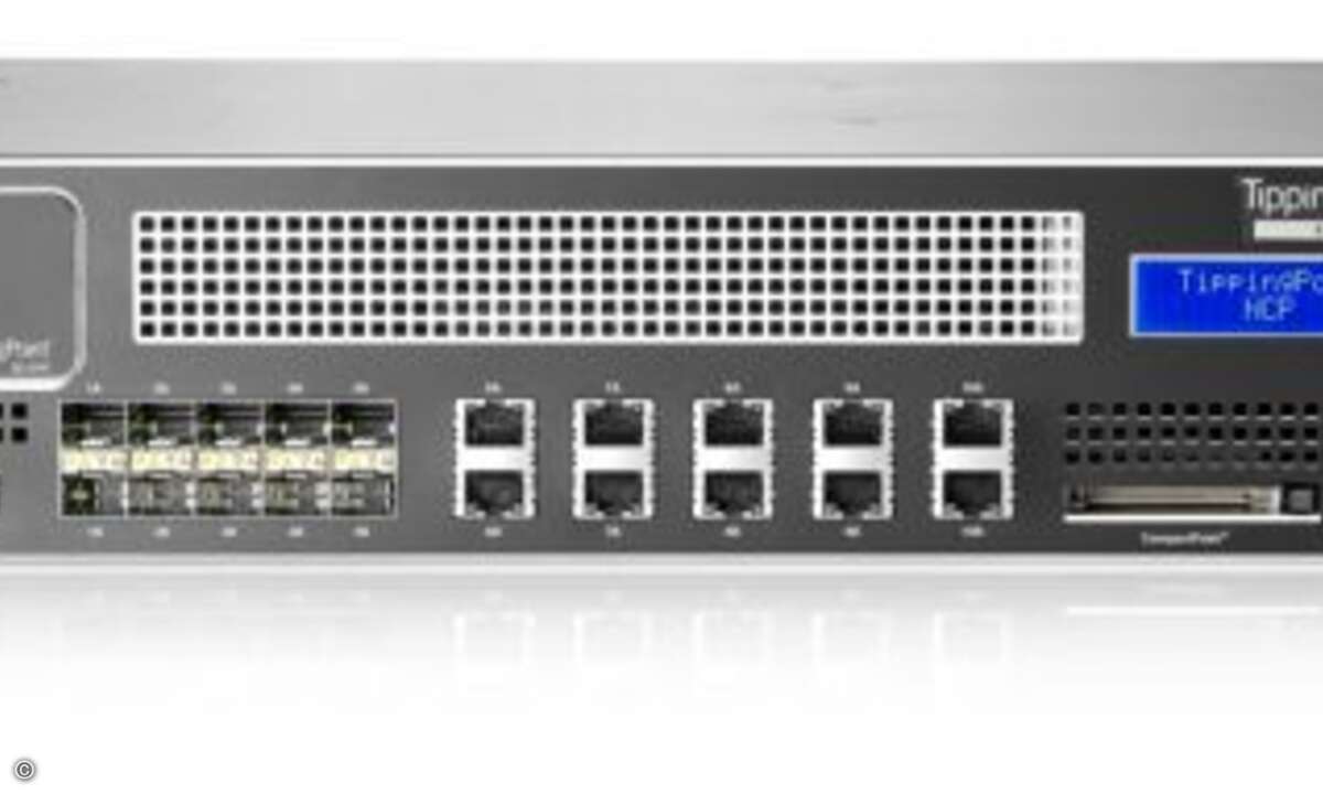 Die neue IPS-Appliance HP TippingPoint IPS S6100N bietet bis zu 16 Gbit/s Deep Packet Inspection