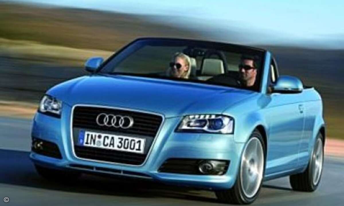 Audi A3 Cabrio: So macht Cabriofahren Spaß!(Herstellerfoto)