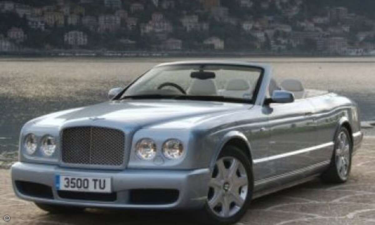 Oben ohne mal ganz edel: der Bentley Azure