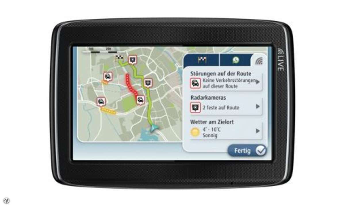 Immer bestens informiert mit TomTom Live Services