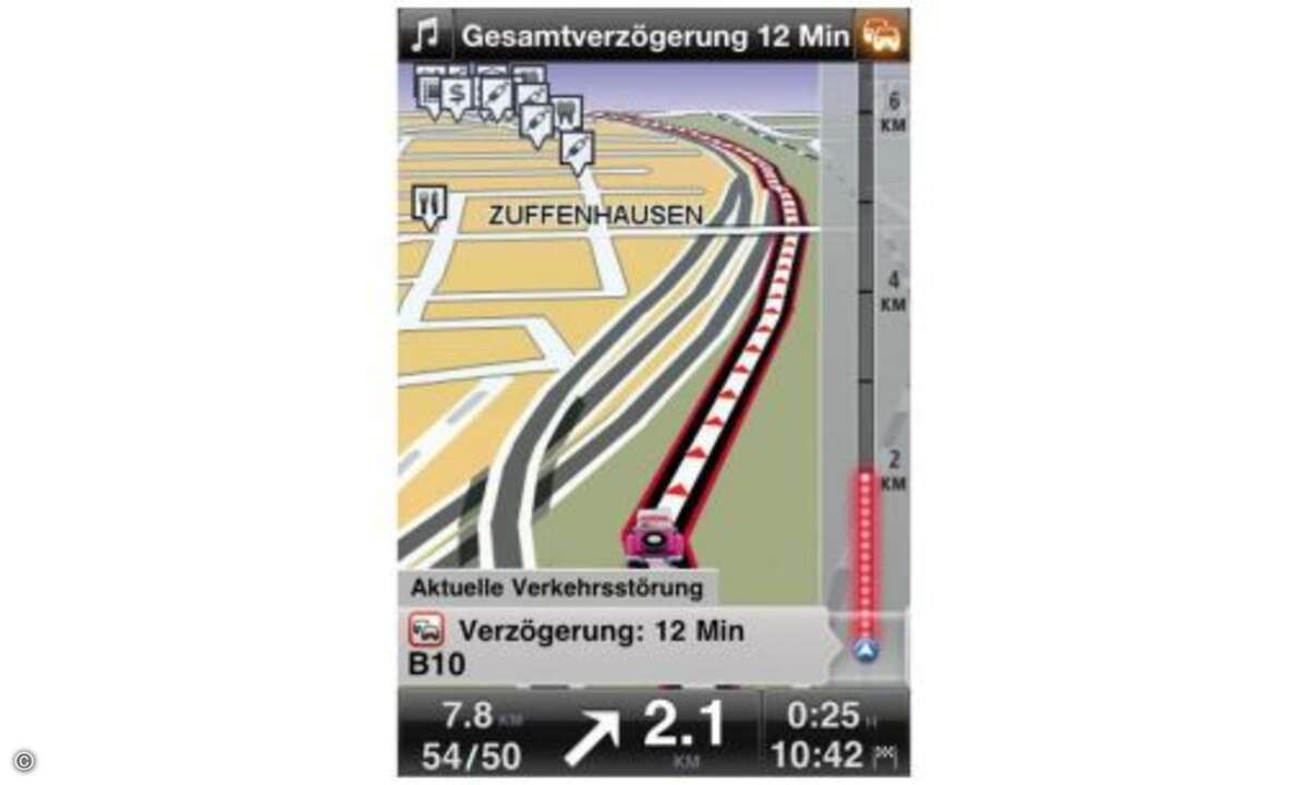 TomTom App
Tomtom auf dem iPhone überzeugt mit optimalen Routen und dem Staudienst HD Traffic - für Vielfahrer die beste App.