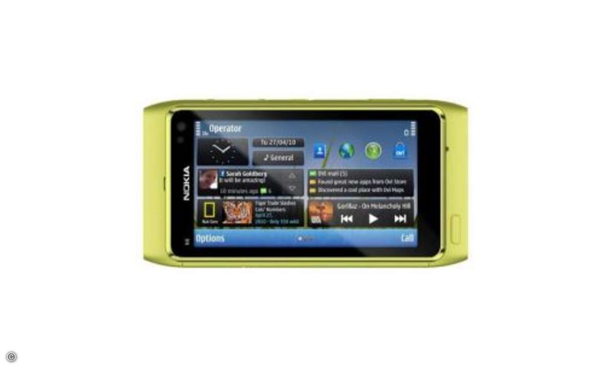 Platz 39: Nokia N8

connect-Strahlungsfaktor: 0,79 
SAR-Wert: 1,02

Smartphone-Test: 398 Punkte
