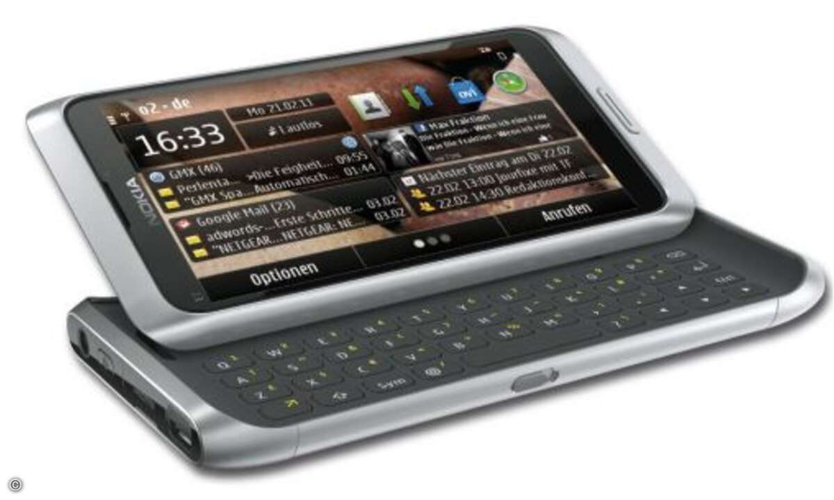 Platz 15: Nokia E7-00

connect-Strahlungsfaktor: -0,26 
SAR-Wert: 0,56

Smartphone-Test: 426 Punkte (Platz 5)