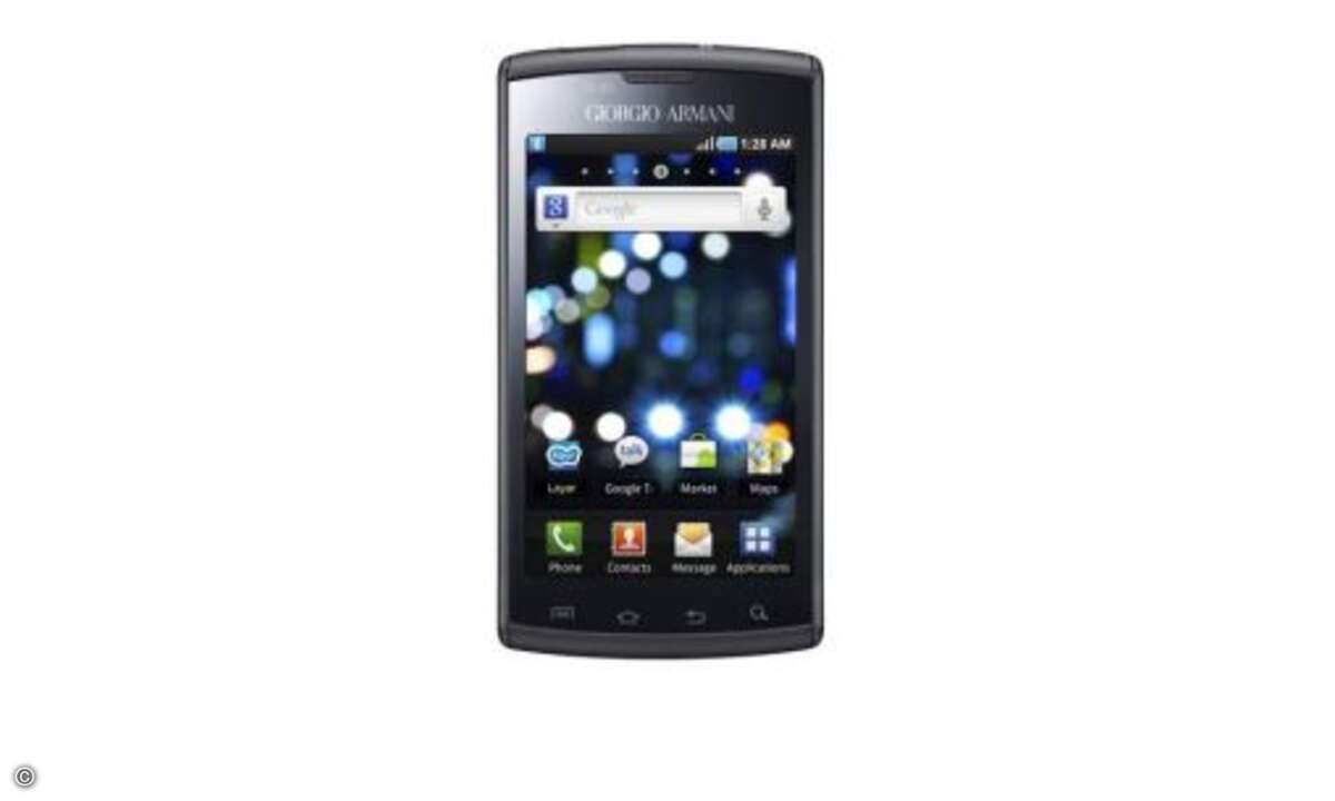 Platz 15: Samsung Giorgio Armani Galaxy S I9010

connect-Strahlungsfaktor: -0,26 
SAR-Wert: 0,51

Smartphone-Test: 427 Punkte (Platz 2)