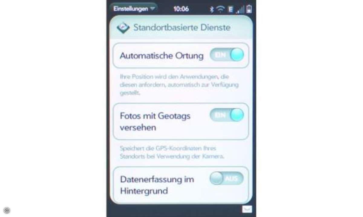 Palm hat Web OS für seine Smartphones entwickelt, war aber nicht erfolgreich genug, um eigenständig überleben zu können. HP hat Web OS übernommen und im Frühjahr die ersten Modelle angekündigt. Auch Web OS bietet den klassischen Startbildschirm und d