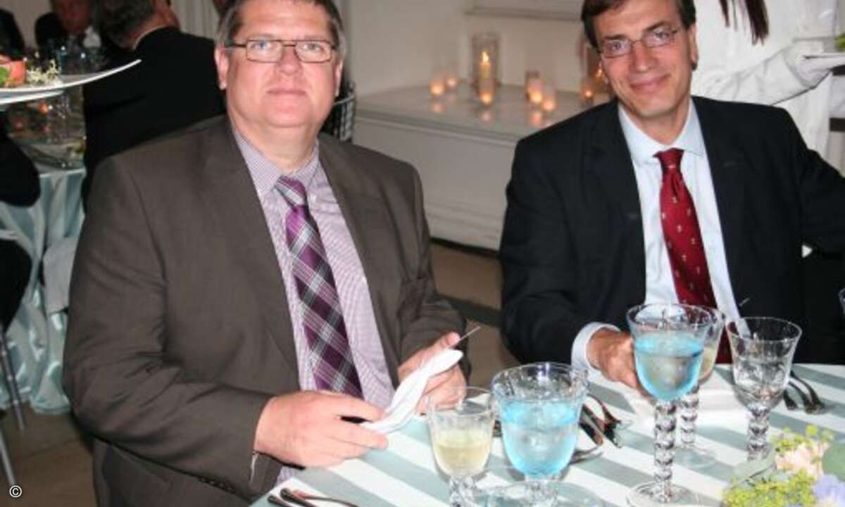Matthias Wöhrmann Igepa Group und Bernd Brombach von Fujifilm