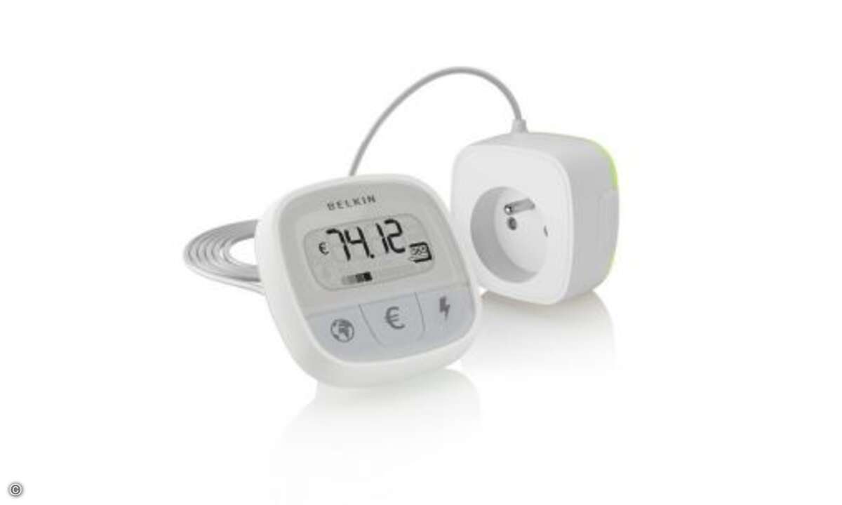Die Conserve-Produktfamilie von Belkin soll dabei helfen, den eigenen Energieverbrauch zu analysieren und zu reduzieren. Der Conserve Insight beispielsweise zeigt an, was die Nutzung bestimmter Geräte kostet – in Watt, in Euro und der dazu generierte