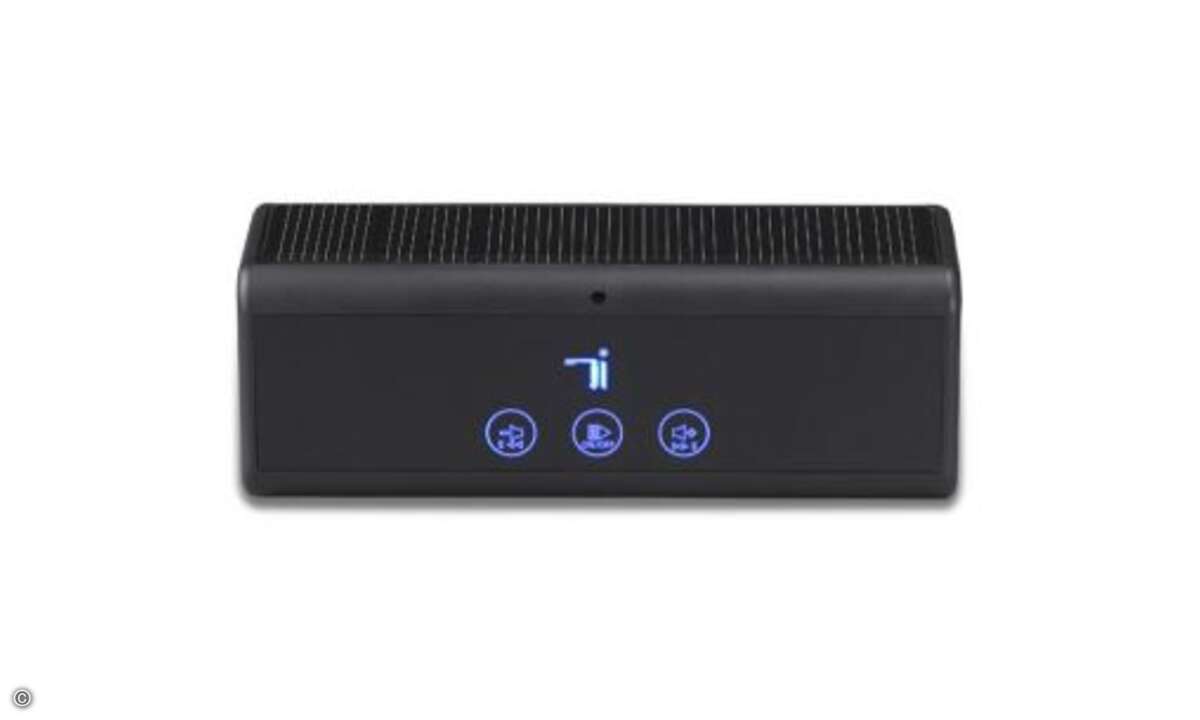Der Stereolautsprecher Solar Sound 2 von Devotec besitzt ein integriertes Solarpanel und lässt sich via Bluetooth mit portablen Geräten wie dem iPhone verbinden. An Bord sind zwei Lautsprecher mit 2 Watt Leistung.
Preis: ca. 80 Euro
Mehr Infos unte