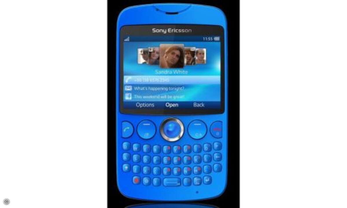 Wenn es kein Smartphone sein soll, aber täglich doch so einiges weggetippt wird: Das Sony Ericsson Txt ist genau genommen ein Handy, bietet aber eine Qwertz-Tastatur auf der Front und natürlich auch Zugang zu Facebook und Twitter. Und das für nur 100