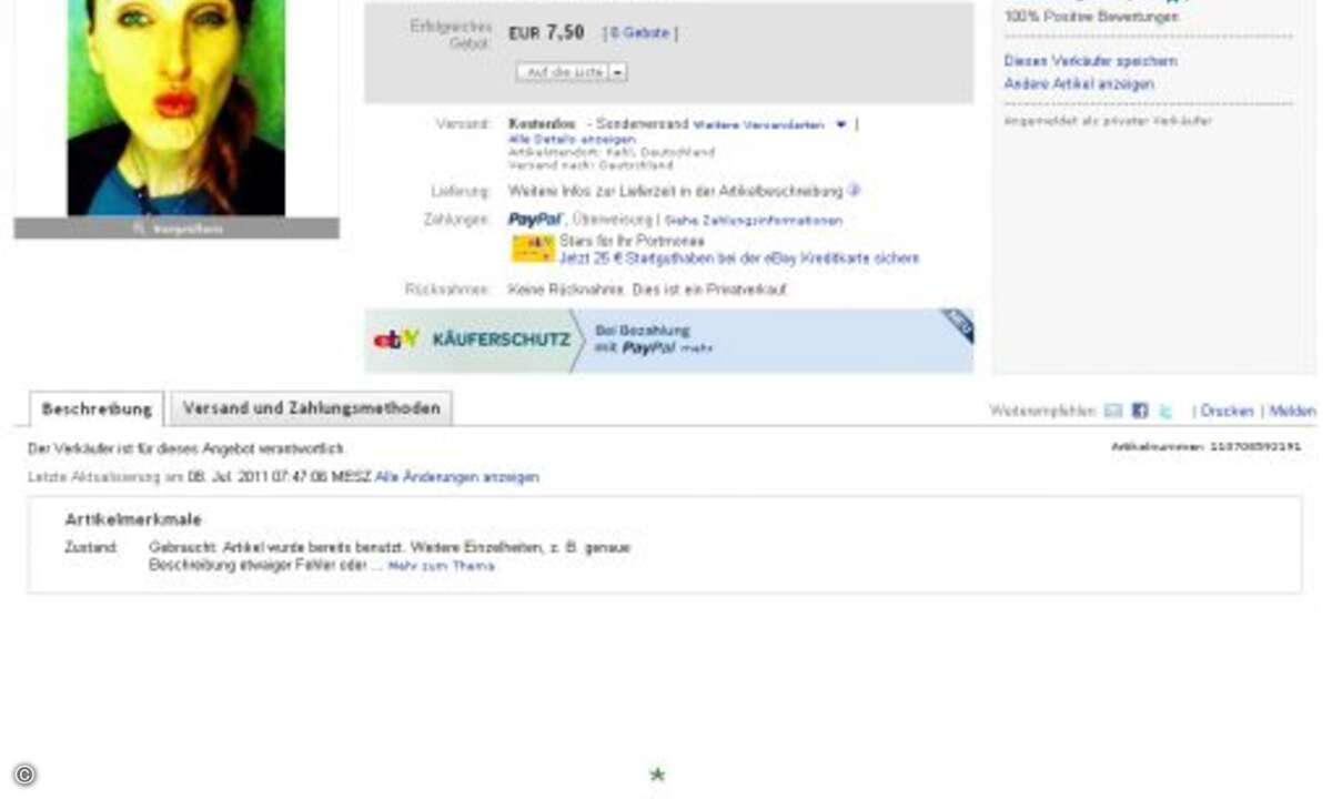 Auch wenn es vorerst nur virtuelle Freunde sein sollen - kein Problem auf ebay